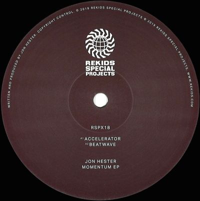 Jon Hester - Momentum EP : 12inch