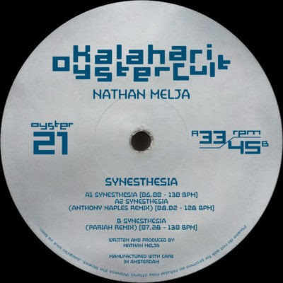Nathan Melja - Synesthesia : 12inch