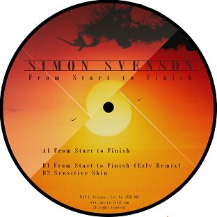 Simon Svenson - From Start To Finish : 12inch