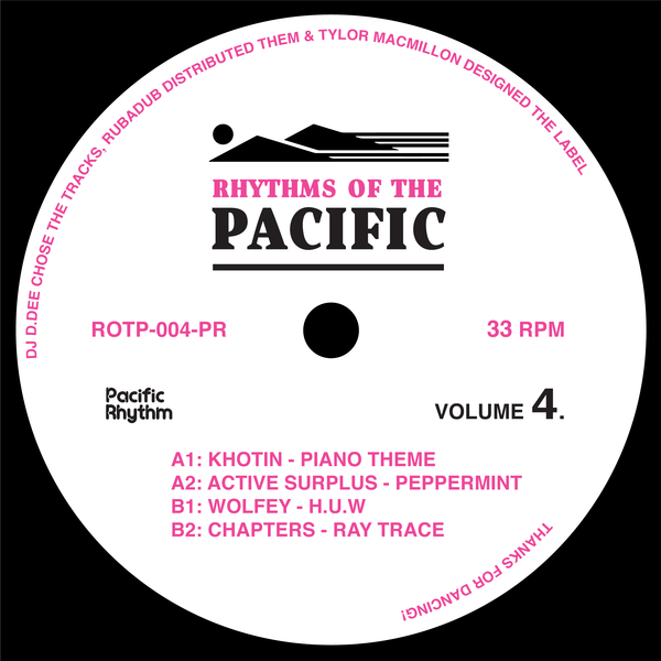 Various - Rhythms Of The Pacific - Rhythms Of The Pacific Volume 4 : 12inch