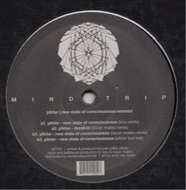 Pfirter - New State Of Consciousness Remixed : 12inch