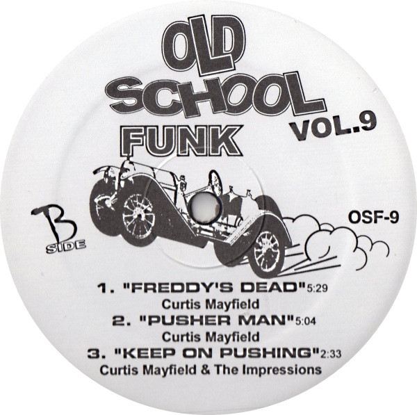 Marvin Gaye / The Temptations / Curtis Mayfield / The Impressions - Old School Funk Vol. 9 : 12inch