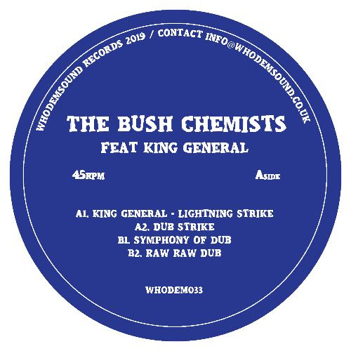 The Bush Chemists Feat. King General - Lightning Strike : 12inch(Yellow Vinyl)