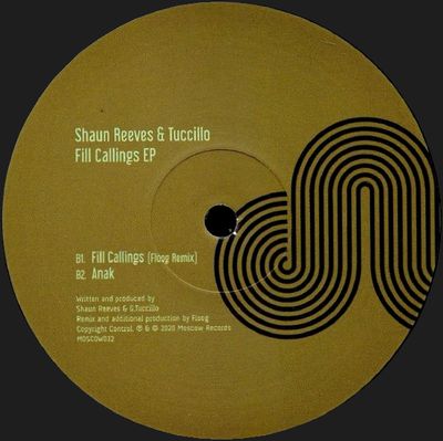 Shaun Reeves & Tuccillo - Fill Callings EP (incl. Floog Remix) : 12inch