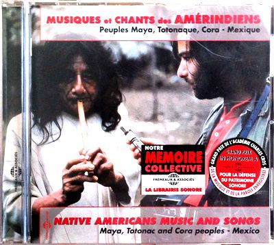 Francois Jouffa - Native Americans Music And Songs - MEXICO : CD