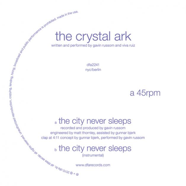 The Crystal Ark - The City Never Sleeps : 12inch