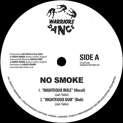 No Smoke - Righteous Rule