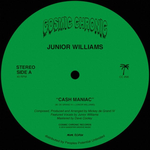 Jr. Williams - Cash Maniac / Pennywise : 12inch