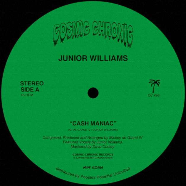 Jr. Williams - Cash Maniac / Pennywise : 12inch