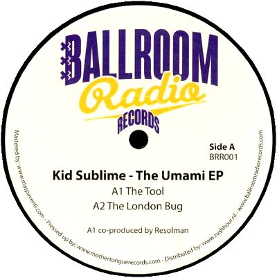 Kid Sublime - THE UMAMI EP : 12inch