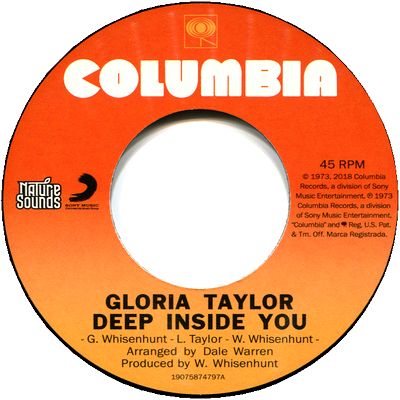 Gloria Ann Taylor - Deep Inside You : 7inch