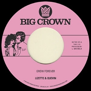 Lizette & Quevin - Grow Forever / Now It’s Your Turn To Sing : 7inch