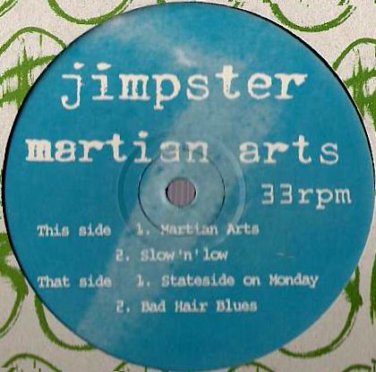 Jimpster - Martian Arts : 12inch
