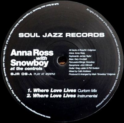 Anna Ross - Where Love Lives : 12inch