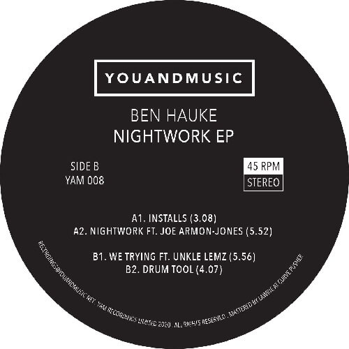 Ben Hauke - Nightwork EP : 12inch