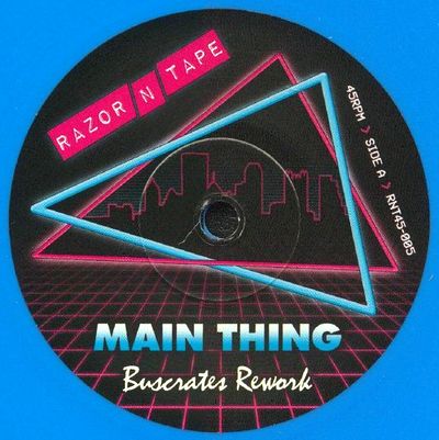 Buscrates - Main Thing / F.T.F (Freak The Funk) : 7inch