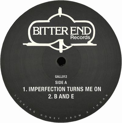 Unknown Artist ‎ - IMPERFECTION TURNS ME ON : 12inch