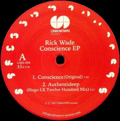 Rick Wade - Conscience EP : 12inch