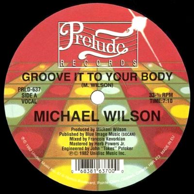 Michael Wilson - Groove It To Your Body : 12inch