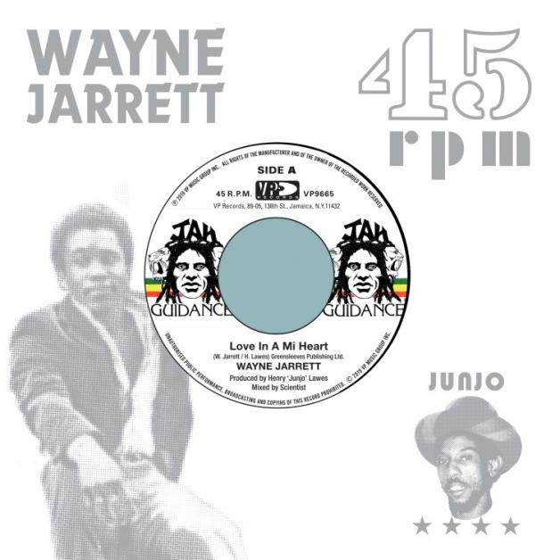 Wayne Jarrett / Roots Radics - Love In A Mi Heart / Blood On His Lips : 7inch