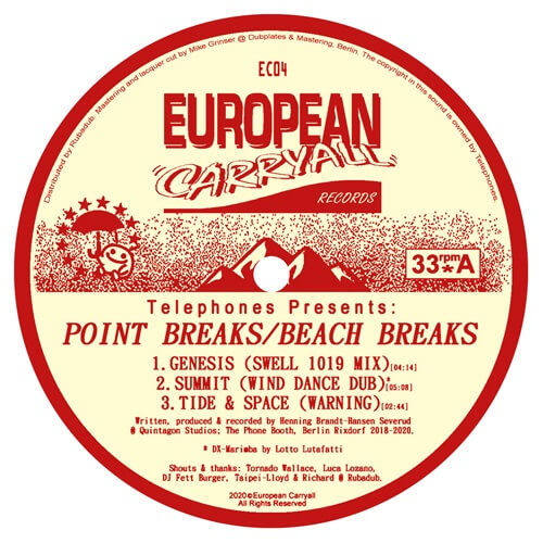 Telephones - Point Breaks / Beach Breaks : 12inch