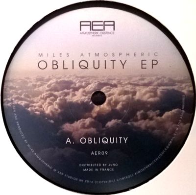 Miles Atmospheric - Obliquity EP : 12inch