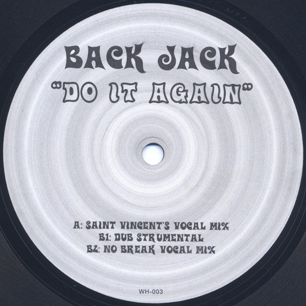 Back Jack - Do It Again : 12inch