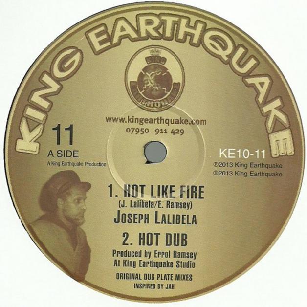 Joseph Lalibela - Hot Like Fire / See Dem A Come : 10inch