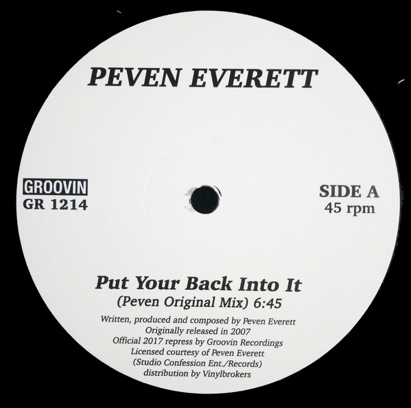 Peven Everett - Put You Back Into It