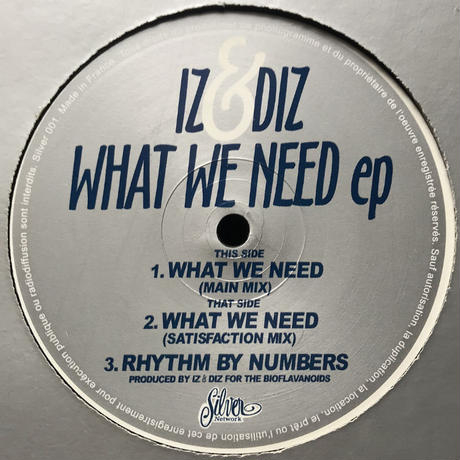 Iz & Diz - What We Need EP