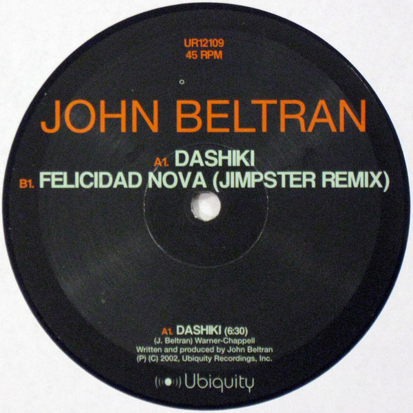 John Beltran - Dashiki : 12inch