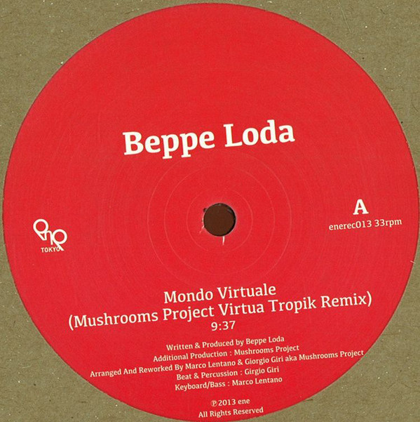 Beppe Loda - Mondo Virtuale (Mushrooms Project Virtua Tropik Remix)
