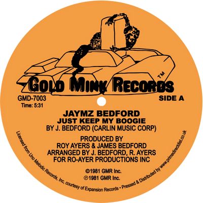 Jaymz Bedford - Just Keep My Boogie : 12inch