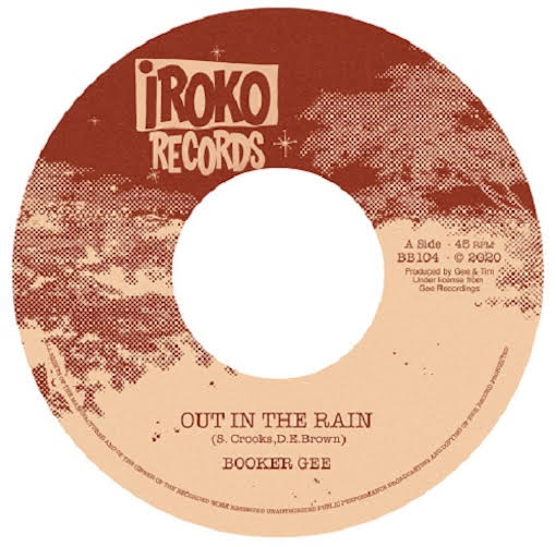 Booker Gee - Out in the Rain / Version : 7inch