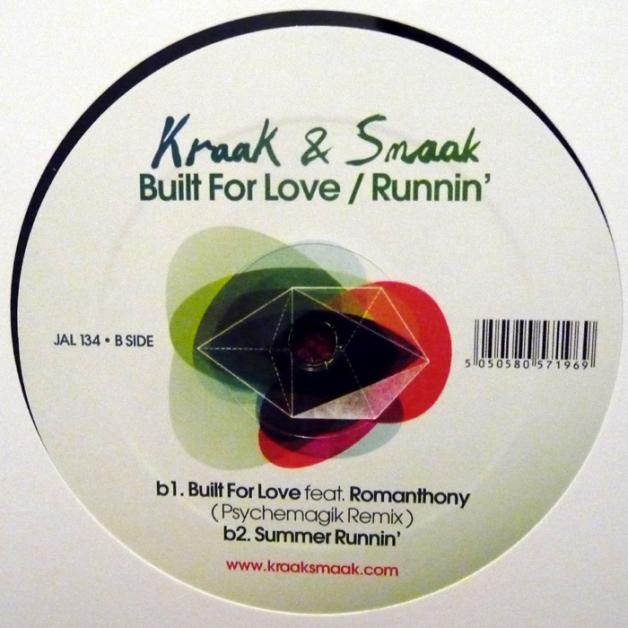 Kraak & Smaak - Built For Love / Runnin' : 12inch