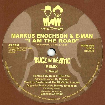 Markus Enochson & E-Man - I Am The Road : 12inch