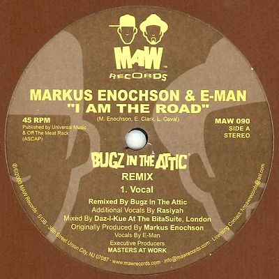 Markus Enochson & E-Man - I Am The Road : 12inch