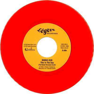 Mamas Gun - This Is The Day (Red Vinyl) : 7inch