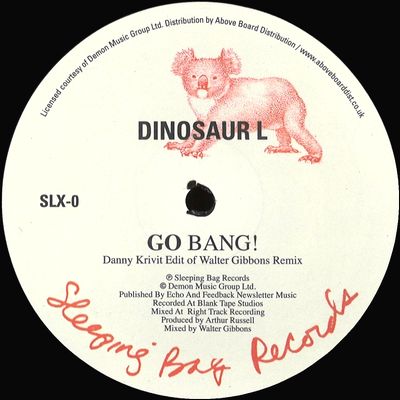 Dinosaur L / Hanson And Davis - Go Bang! / I'll Take You On (Danny Krivit Edit) : 12inch