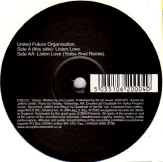 United Future Organization - Listen Love : 12inch