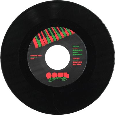 Soul Supreme - Check the Rhime / Lyrics to Go : 7inch