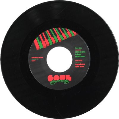 Soul Supreme - Check the Rhime / Lyrics to Go : 7inch