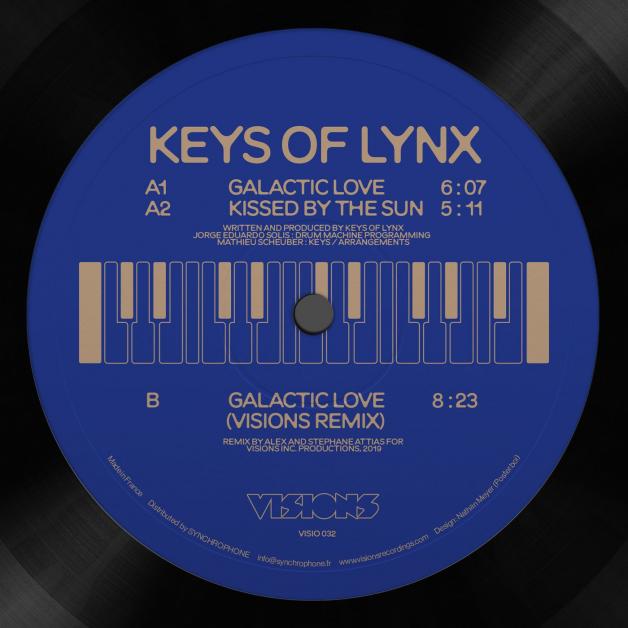 Keys Of Lynx - Galactic Love Visions remix (Alex Attias & Stephane Attias) : 12inch
