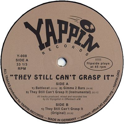 DJ Slyngshot - They Still Can't Grasp It