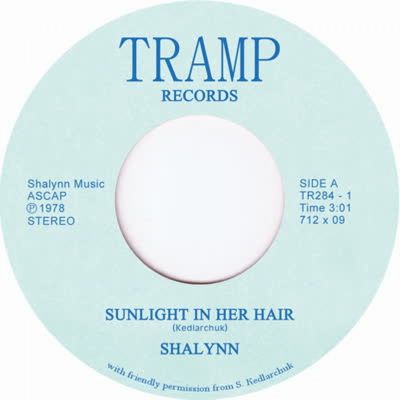 Shalynn - Sunlight In Her Hair : 7inch