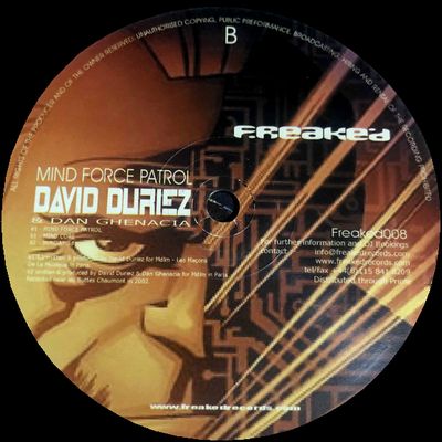 Dan Ghenacia & David Duriez - Mind Force Patrol : 12inch