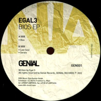 Egal 3 - Bios EP : 12inch