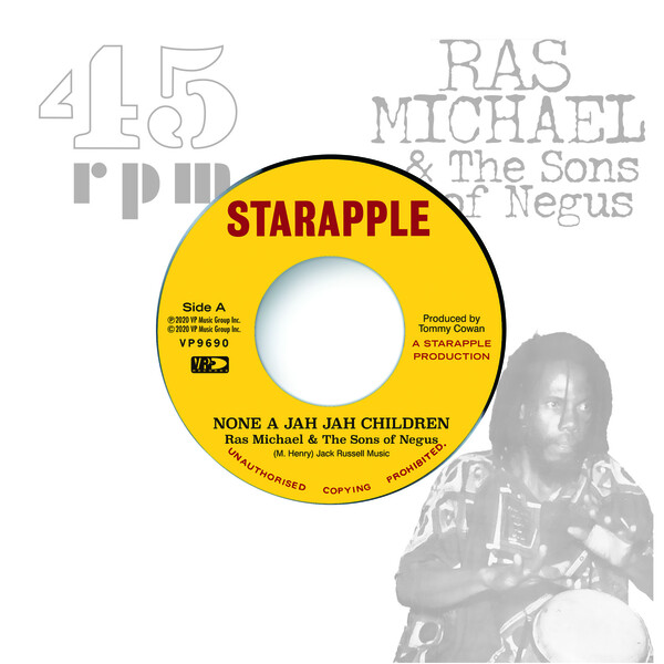 Ras Michael & The Sons Of Negus - None A Jah Jah Children / Jah Glory : 7inch