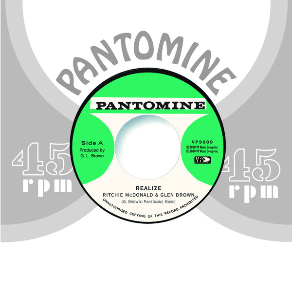 Ritchie Mcdonald & Glen Brown / Tommy Mccook - Realize / Determination Skank