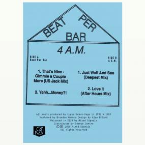 Beat Per Bar - Beat Per Bar / 4 A.M. EP : 12inch